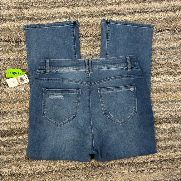 Democracy High Rise Barely Bootcut Jeans Sz 14W NWT | Democracy Bootcut Jeans * - Picture 12 of 12